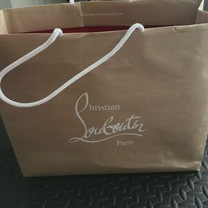 Christian Lou boutin bag with box